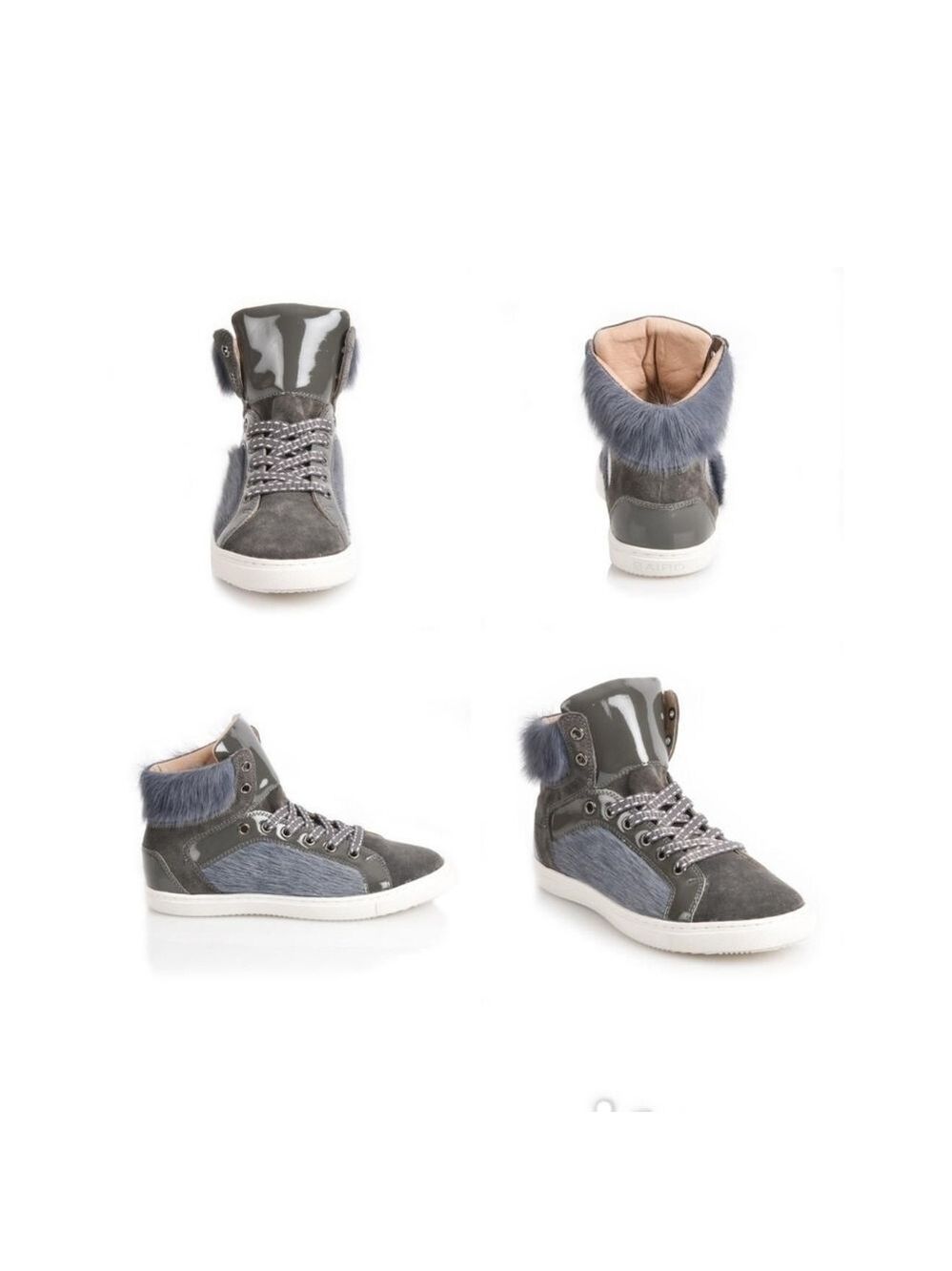 Baird - Falkland Gray Hightop Sneakers